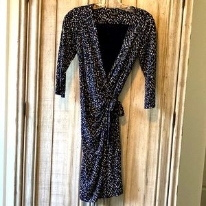 Ann Taylor knit wrap dress